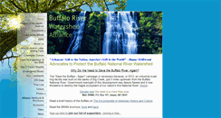 Desktop Screenshot of buffaloriveralliance.org